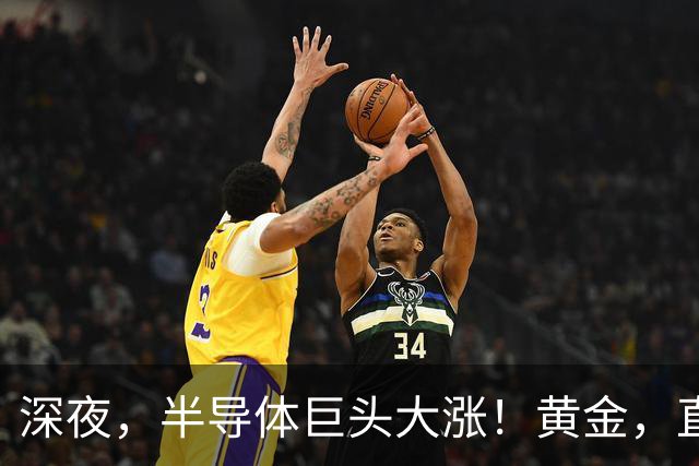 深夜，半导体巨头大涨！黄金，直线跳水！